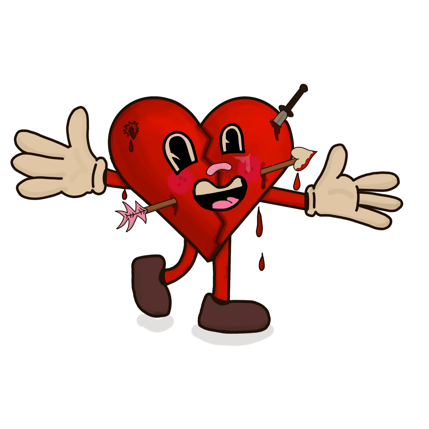 BLOODY VA7ENTINE HOODIE