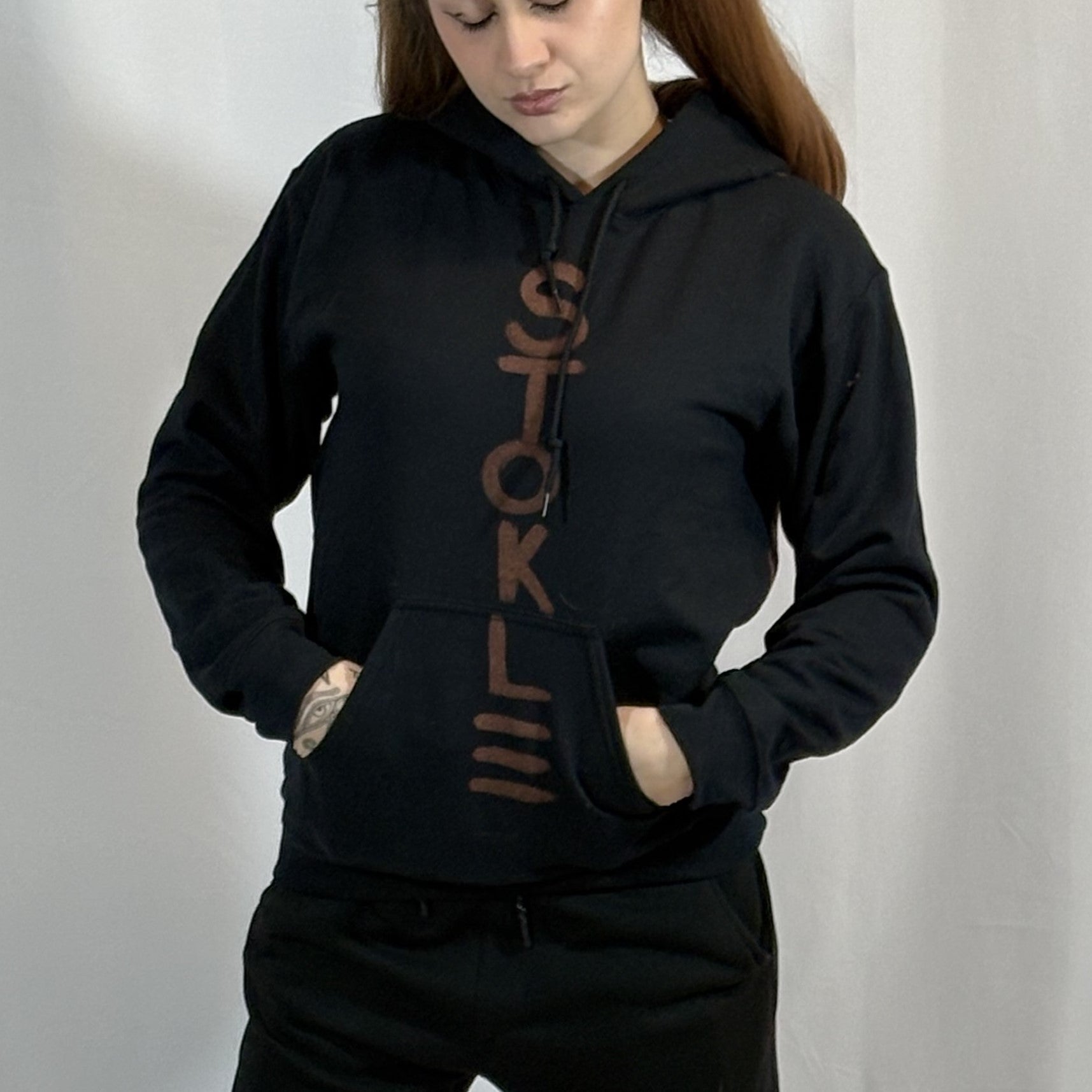 SMALL- Black Gus Hoodie