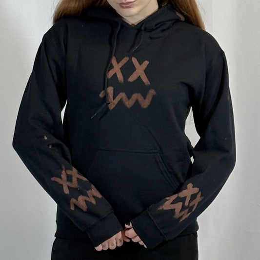 SMALL- Black Stokle Hoodie