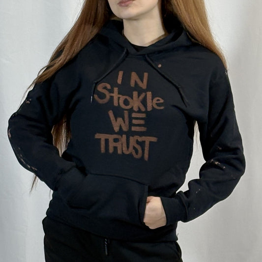 SMALL- Black Universal Eye Hoodie