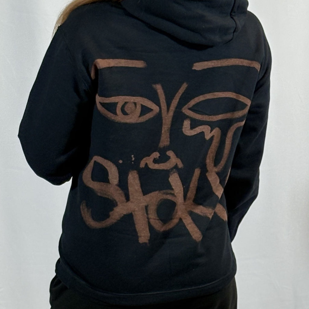 SMALL- Black Eye of the Storm Hoodie