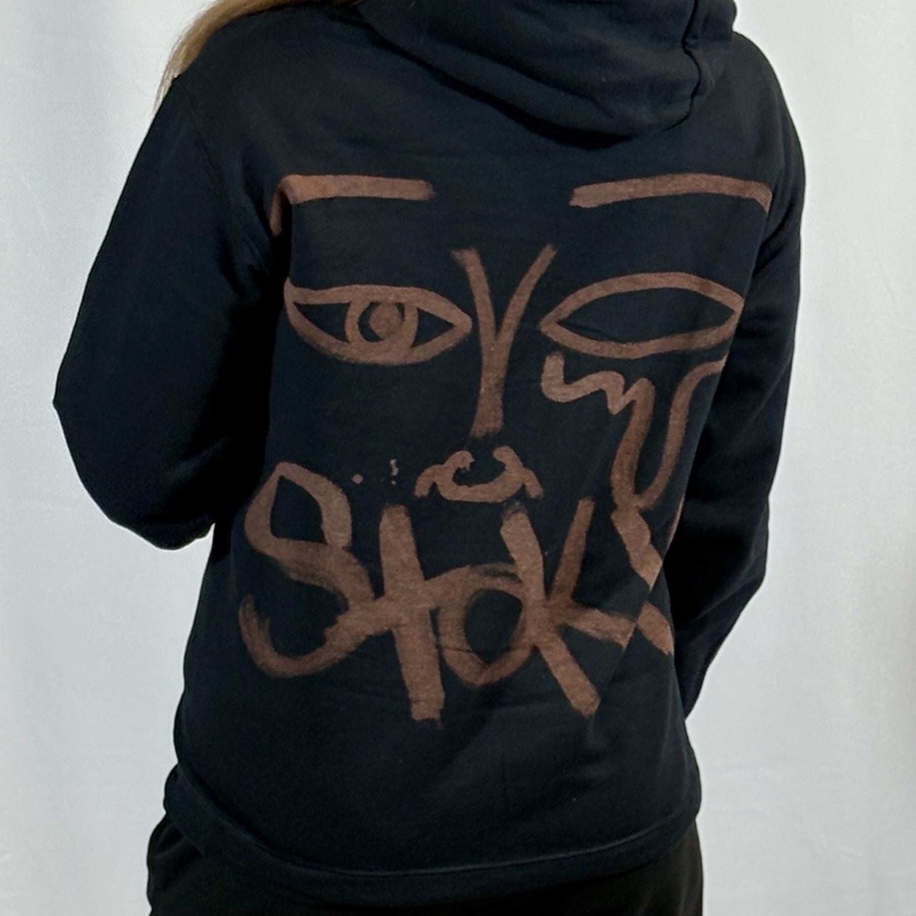 SMALL- Black Eye of the Storm Hoodie