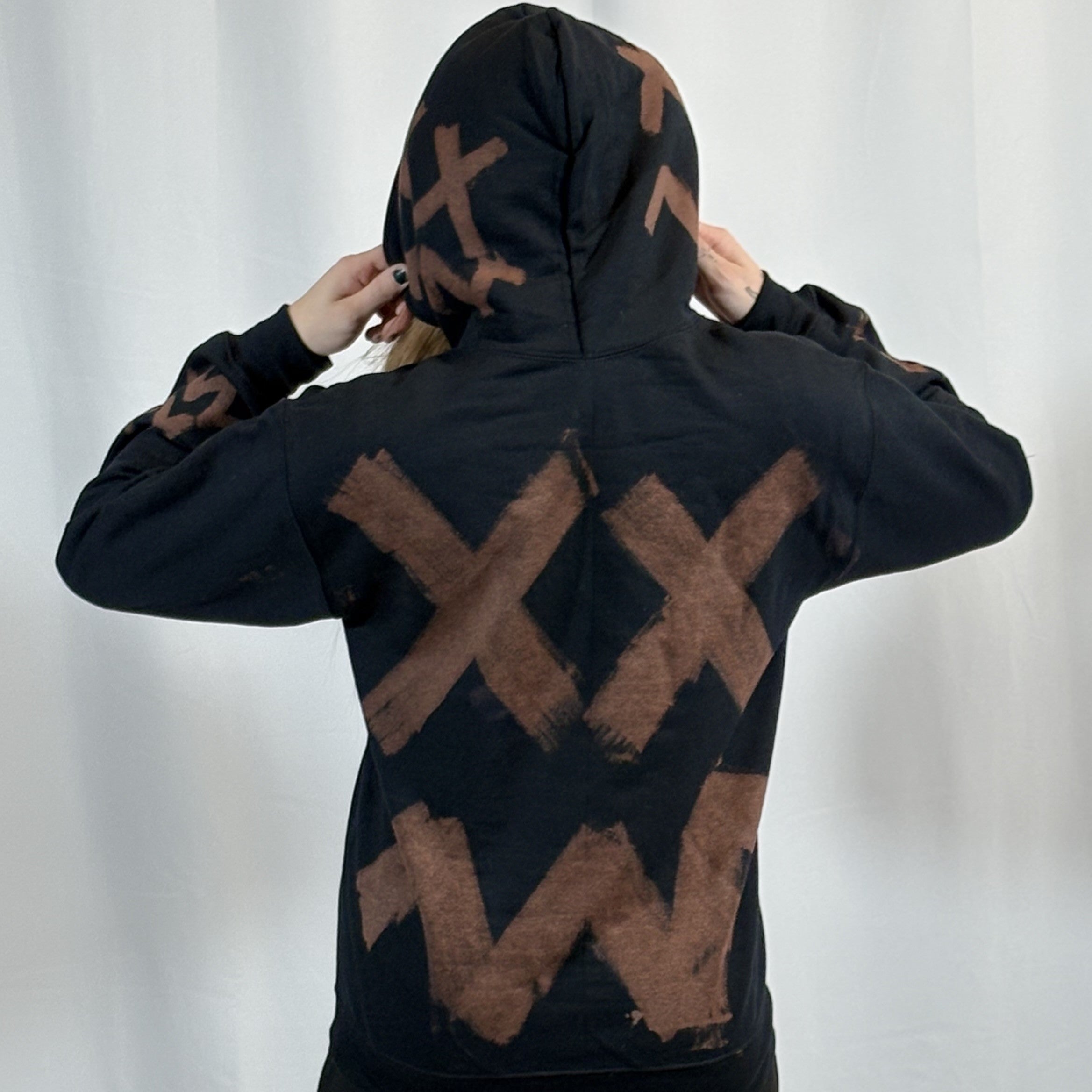 SMALL- Black Stokle Hoodie