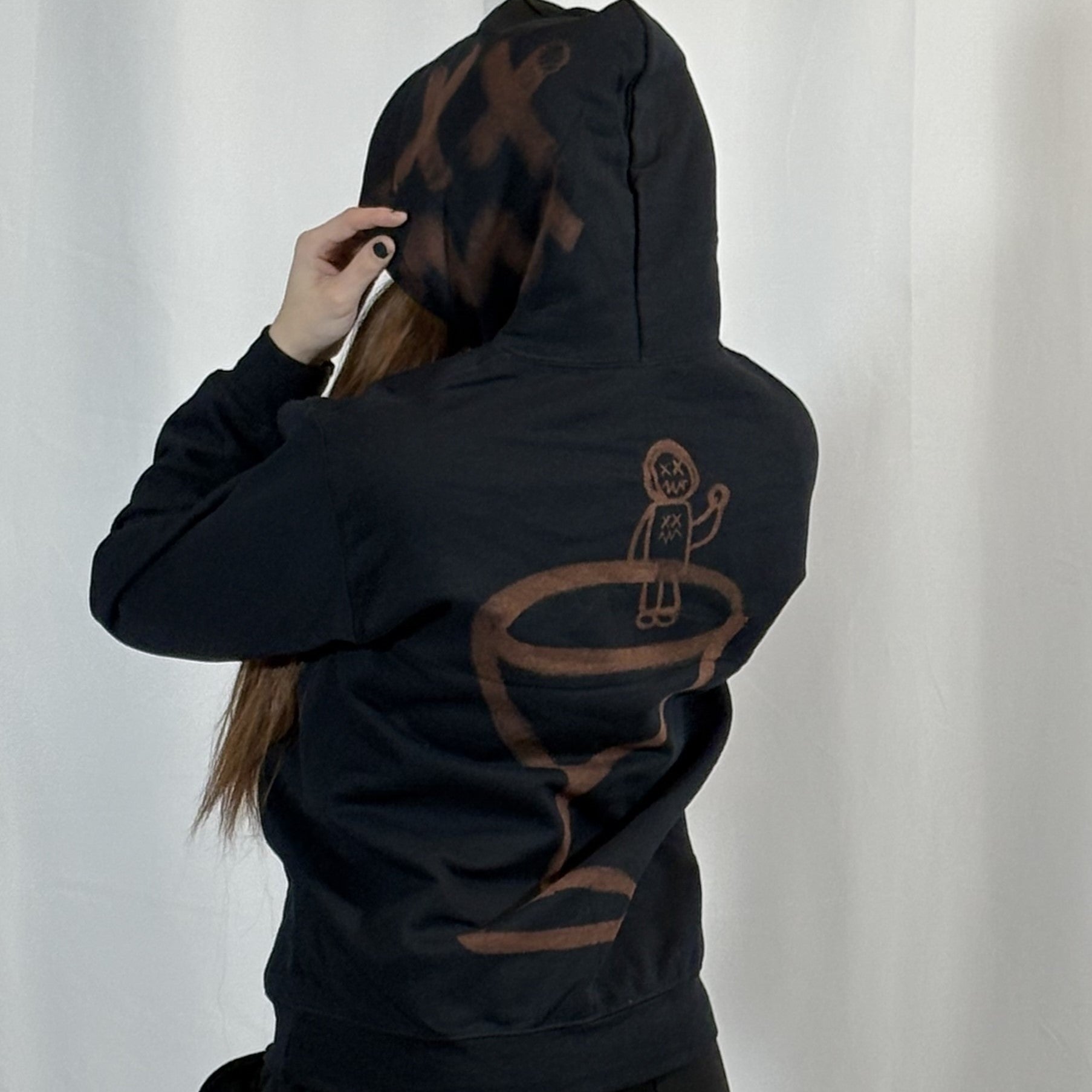 SMALL - Black Stokie in da Drank Hoodie