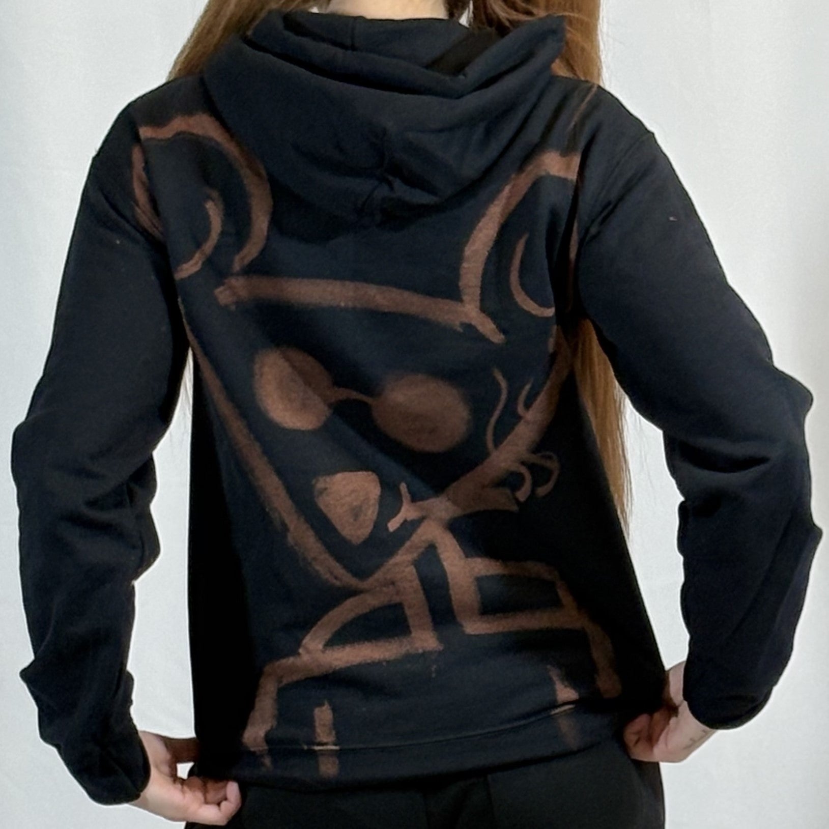 SMALL - Black Divvy Scharmm Hoodie