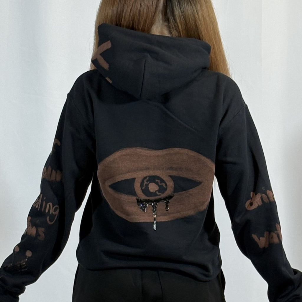 SMALL- Black Thunder Hoodie