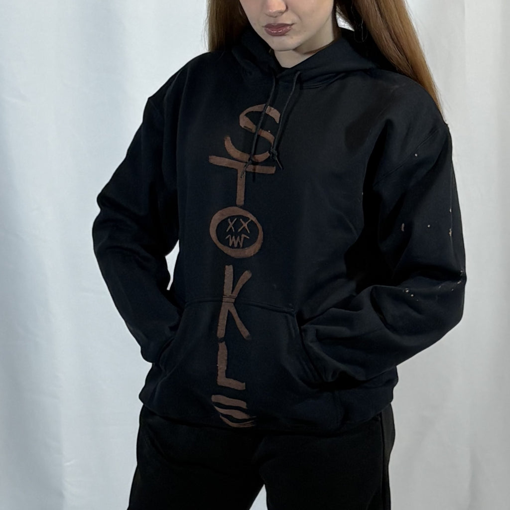 MEDIUM- Black Eyeball Hoodie