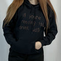 MEDIUM- Black Water Hoodie