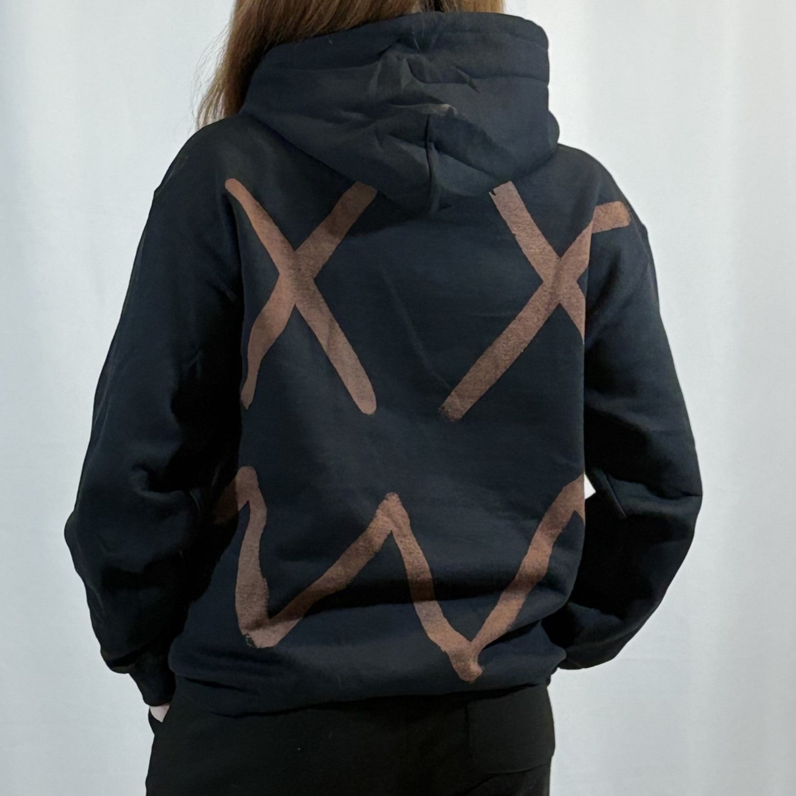 MEDIUM- Black Water Hoodie