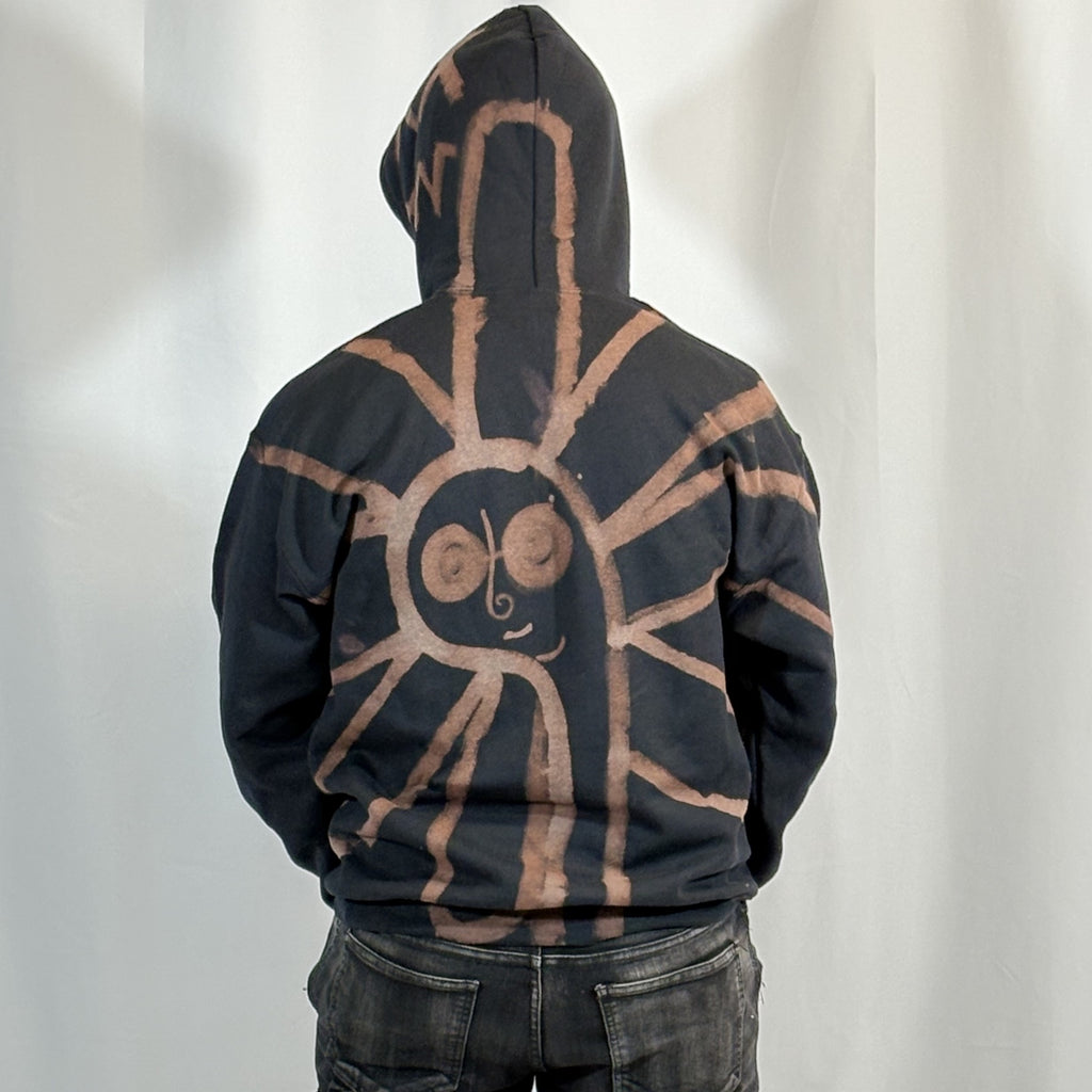 LARGE- Black Gus Hoodie