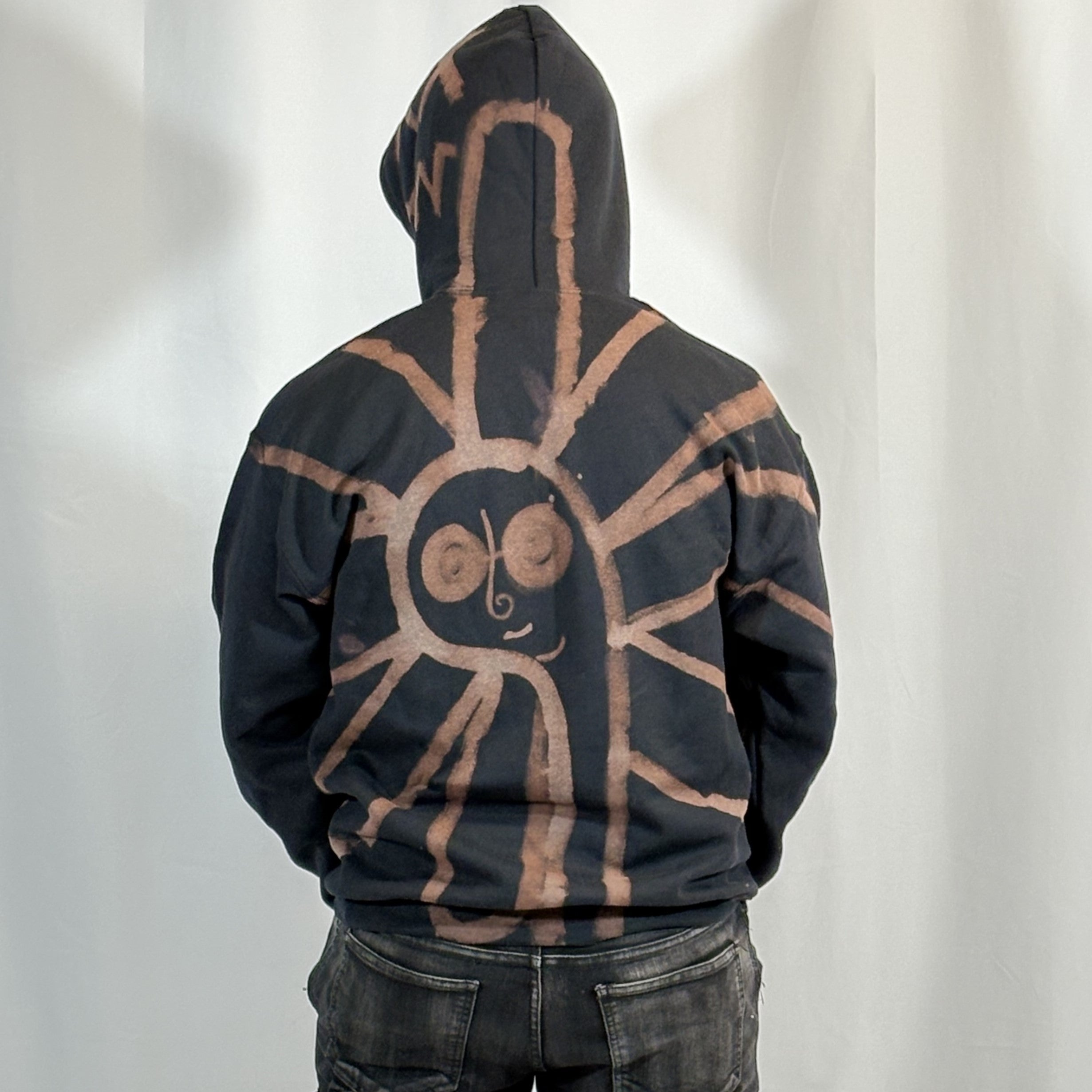 LARGE- Black Gus Hoodie