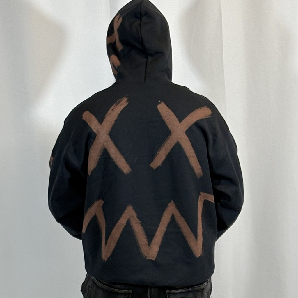 LARGE- Black Stokie Hoodie