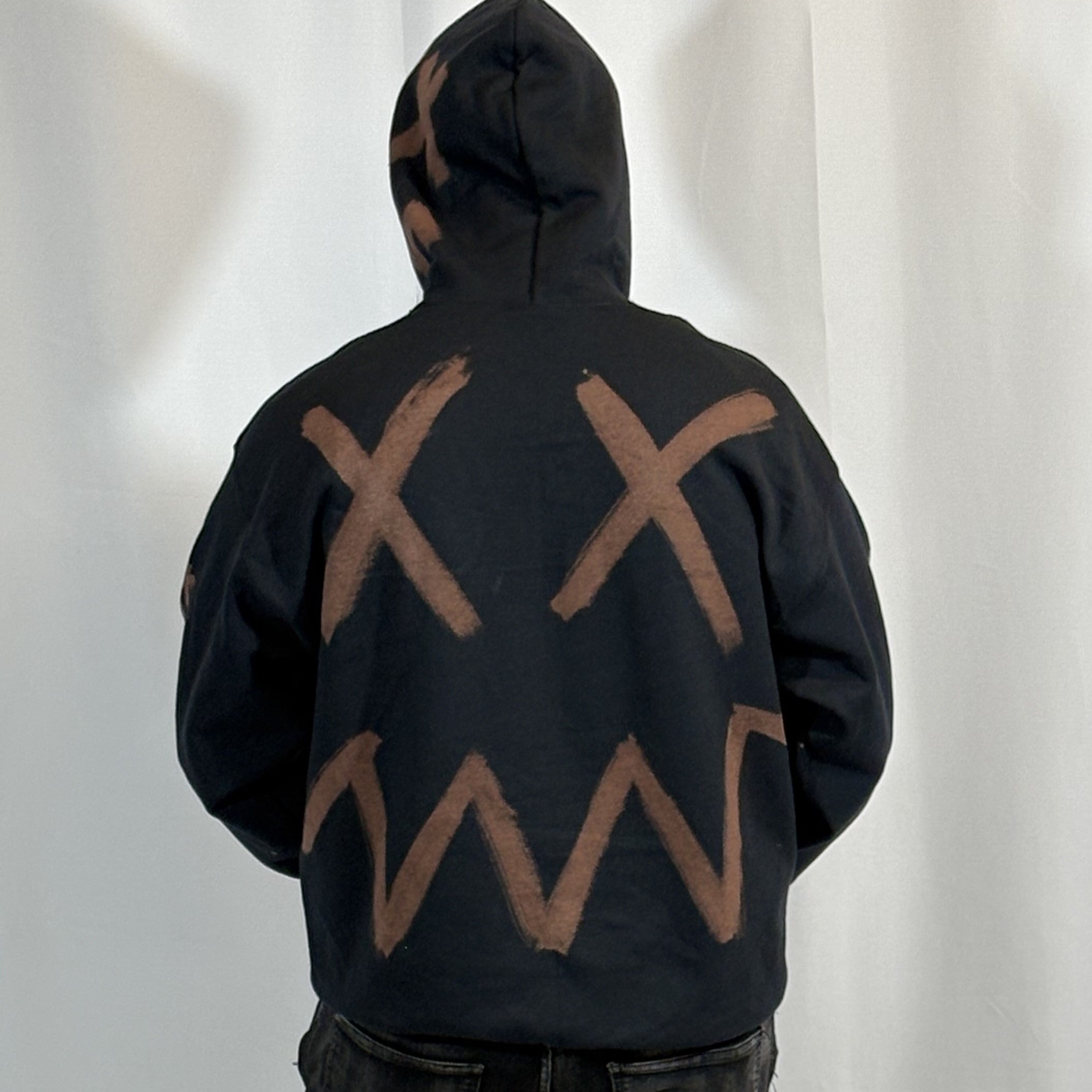 LARGE- Black Stokie Hoodie
