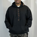 XL- Black Water Hoodie