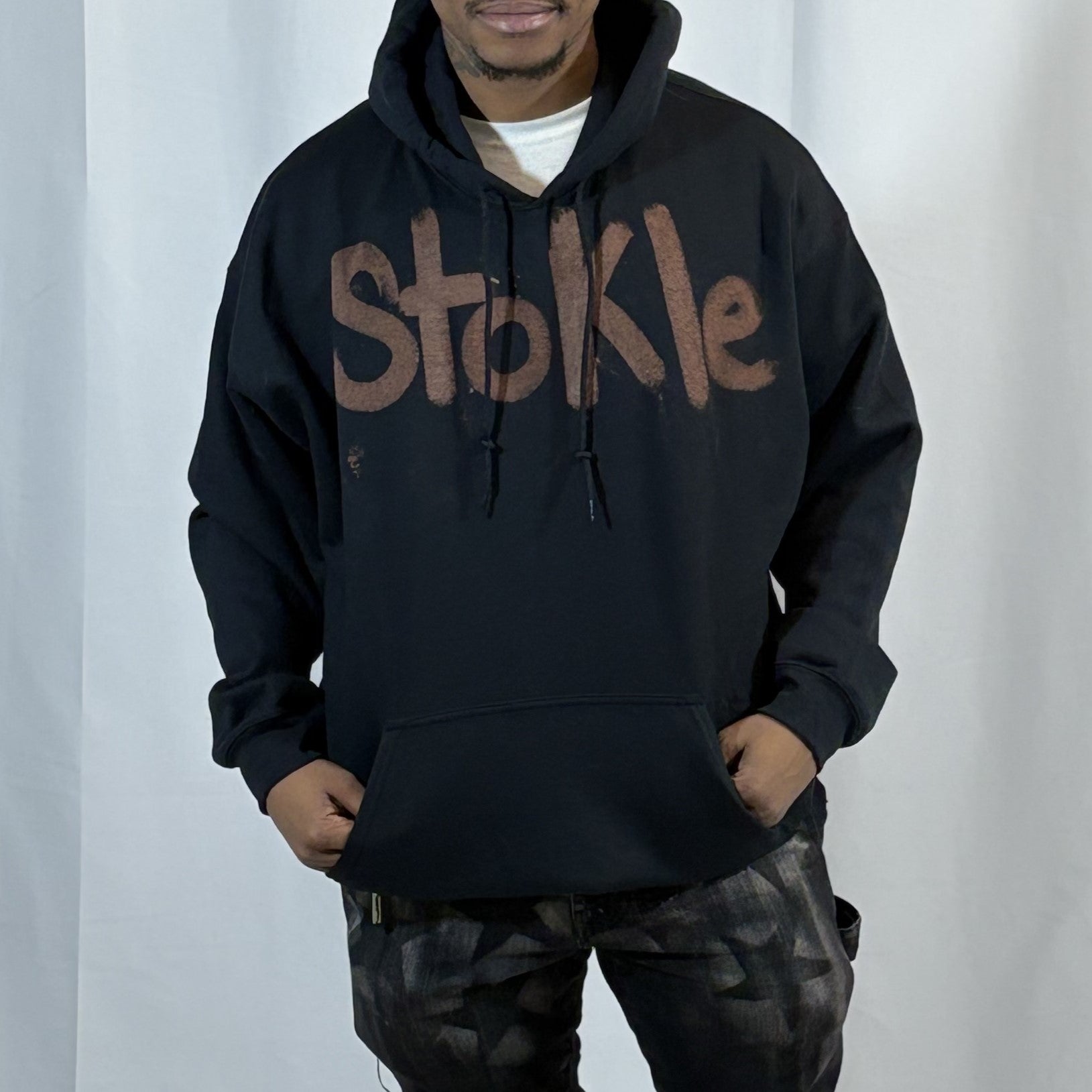 XL- Black Water4Stokle Hoodie