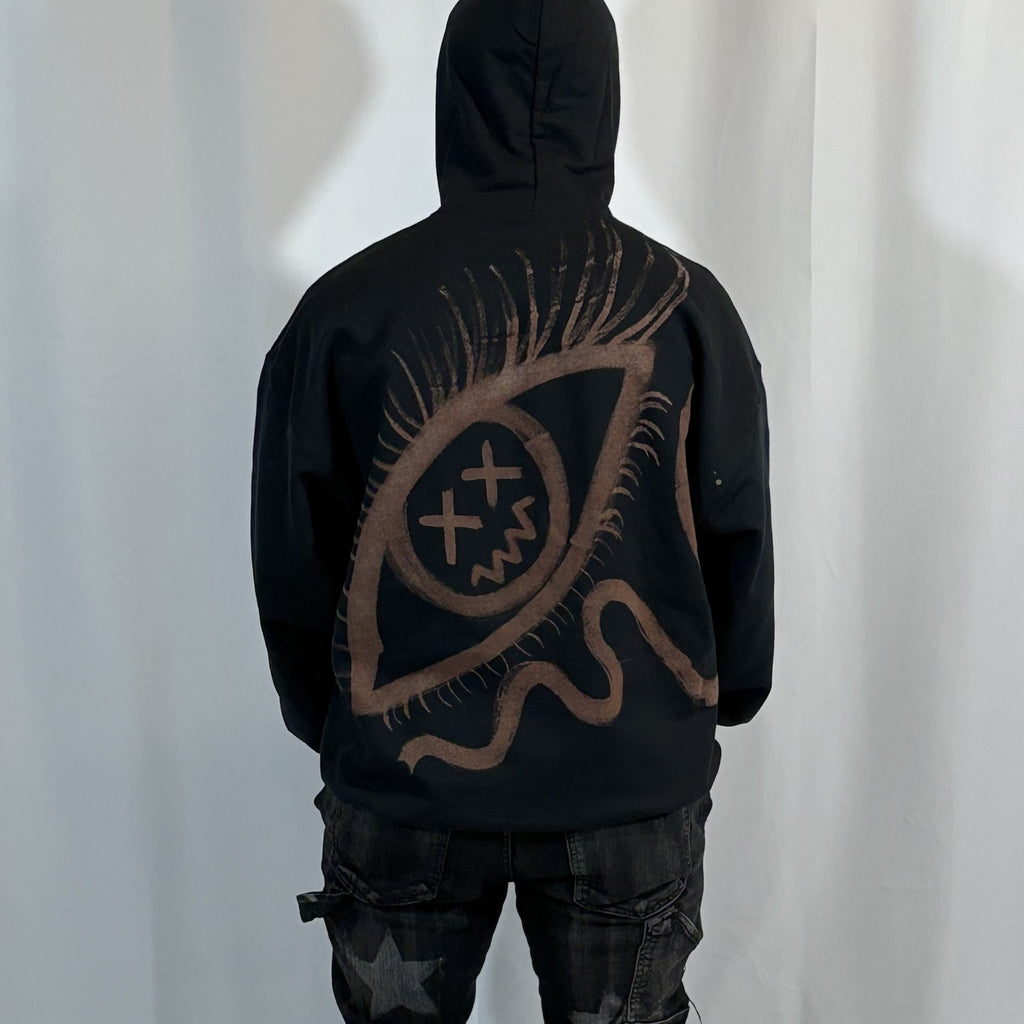 XL- Black Eye of Stokle Hoodie