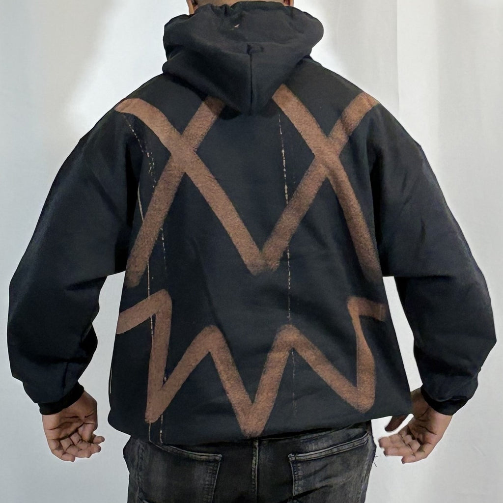 XL- Black Hand of Stokie Hoodie