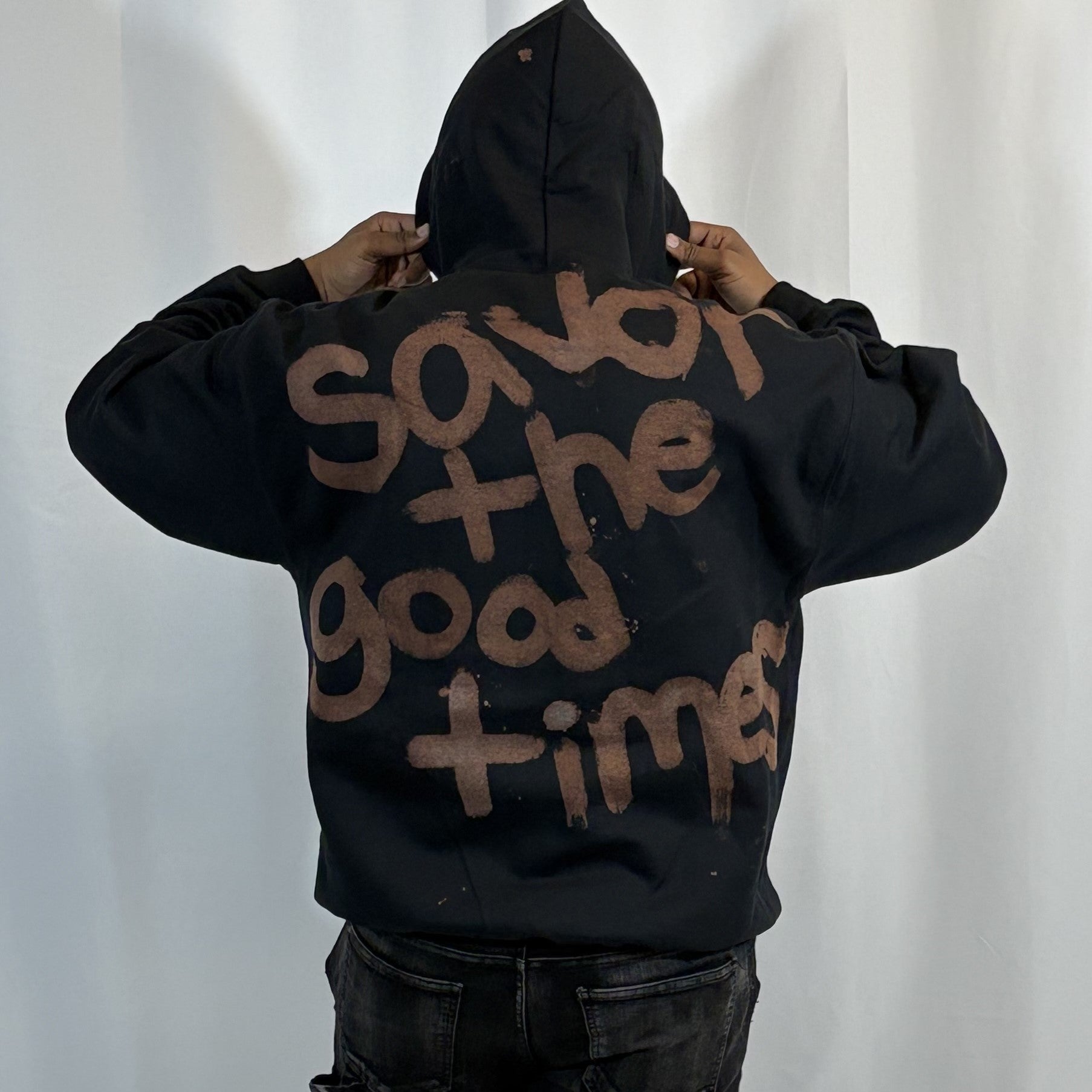 XL- Black STGT Hoodie