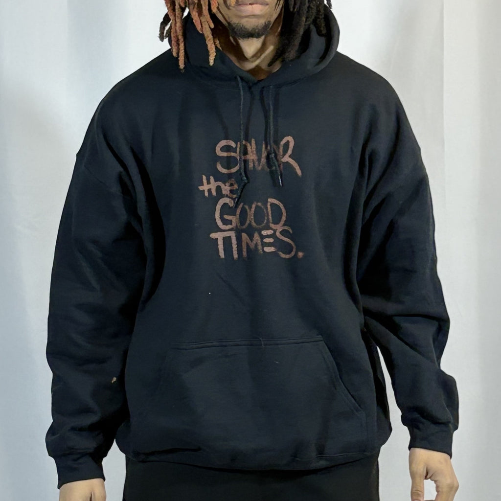 2XL- Black Divvy Scharmm Hoodie
