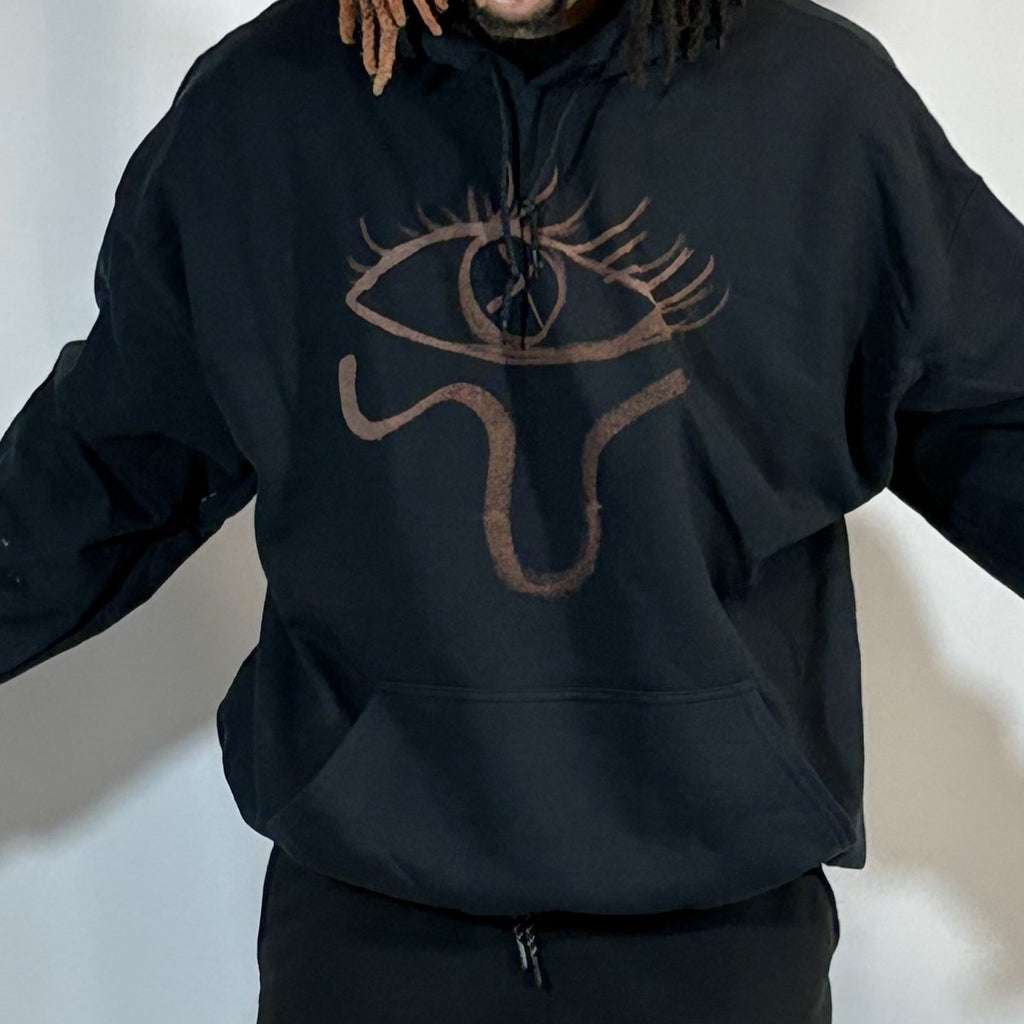 2XL- Black Stokie Luvs U Hoodie