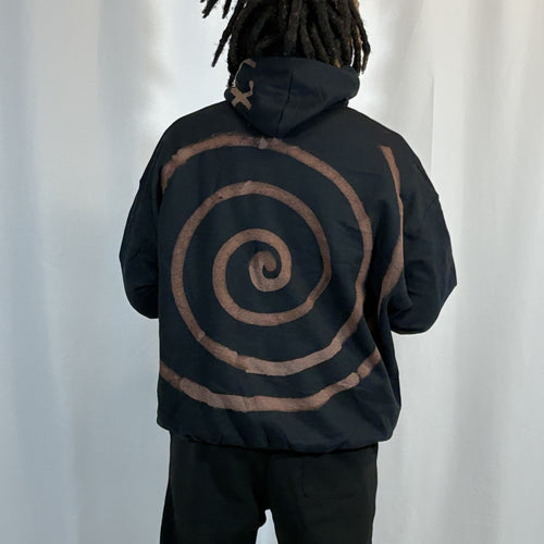 2XL- Black Hypnotic Hoodie