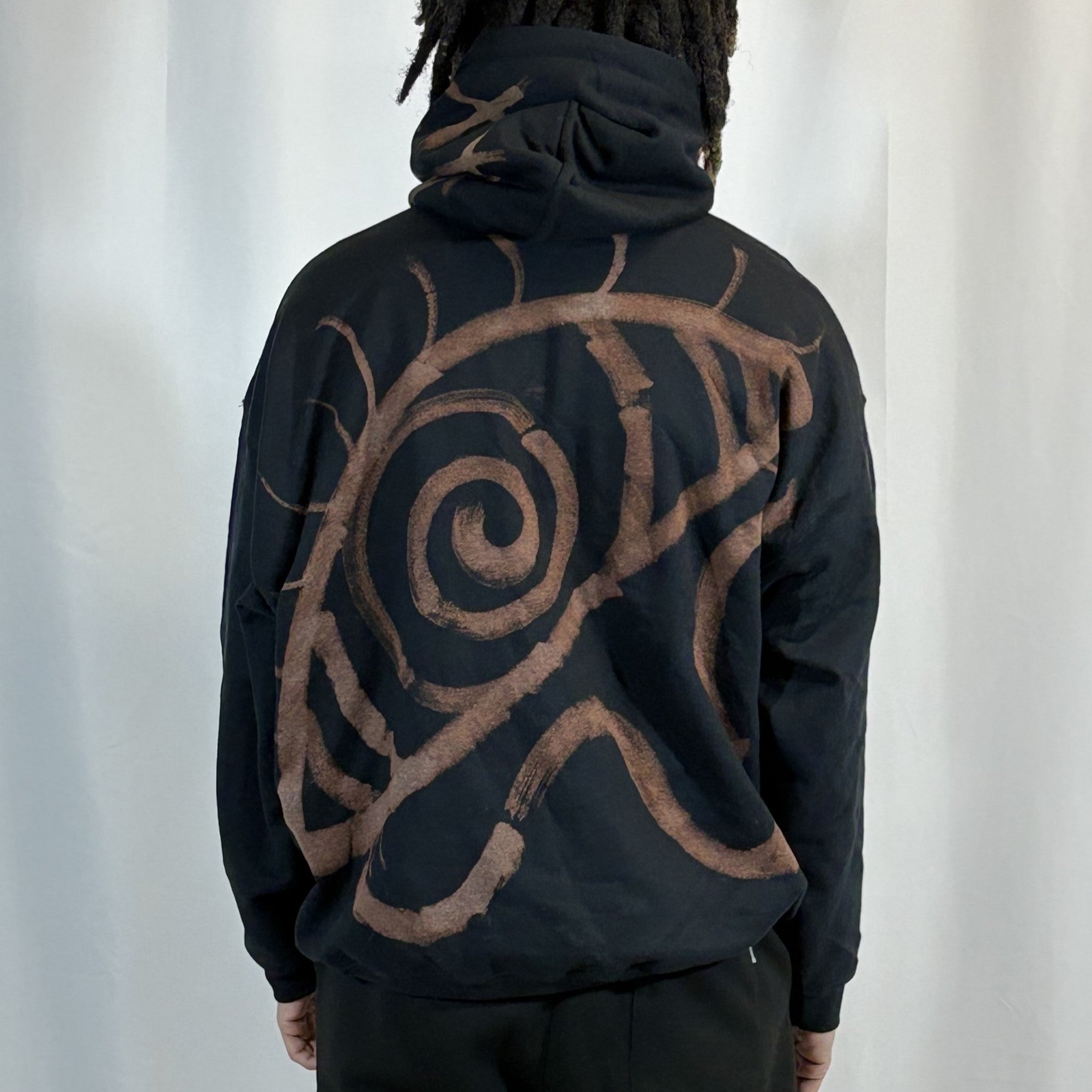 2XL- Black Trance Hoodie