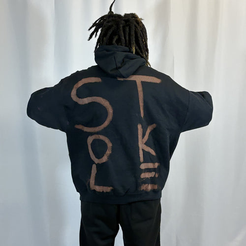 2XL- Black Luv Stokle Hoodie