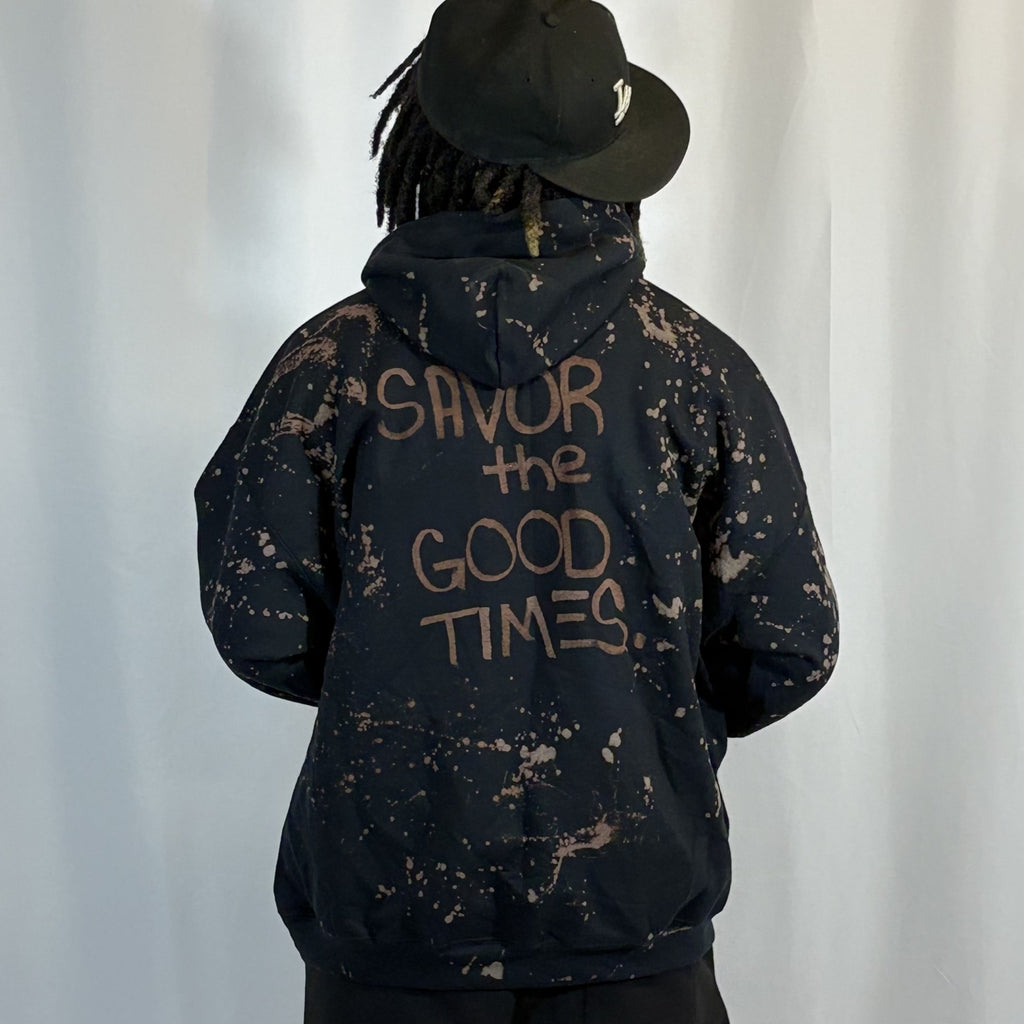 3XL- Black STGT Hoodie