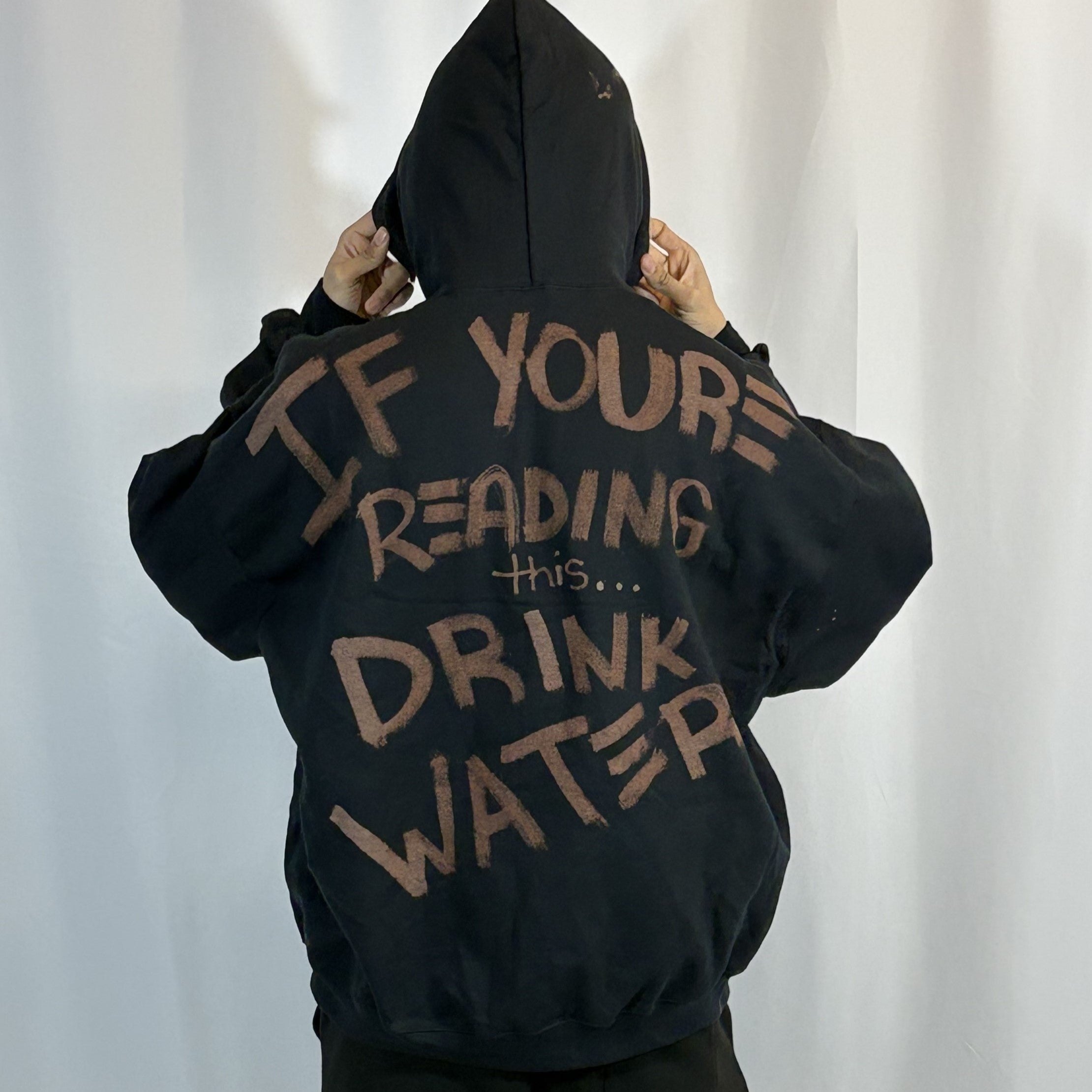 3XL- Black Stokle Hoodie